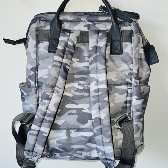 Baggallini Soho Backpack in Grey Camo main image 7